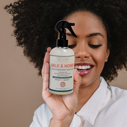 Milk & Honey Moisture Balancing Mist | pH-Balancing Hair & Scalp Spray
