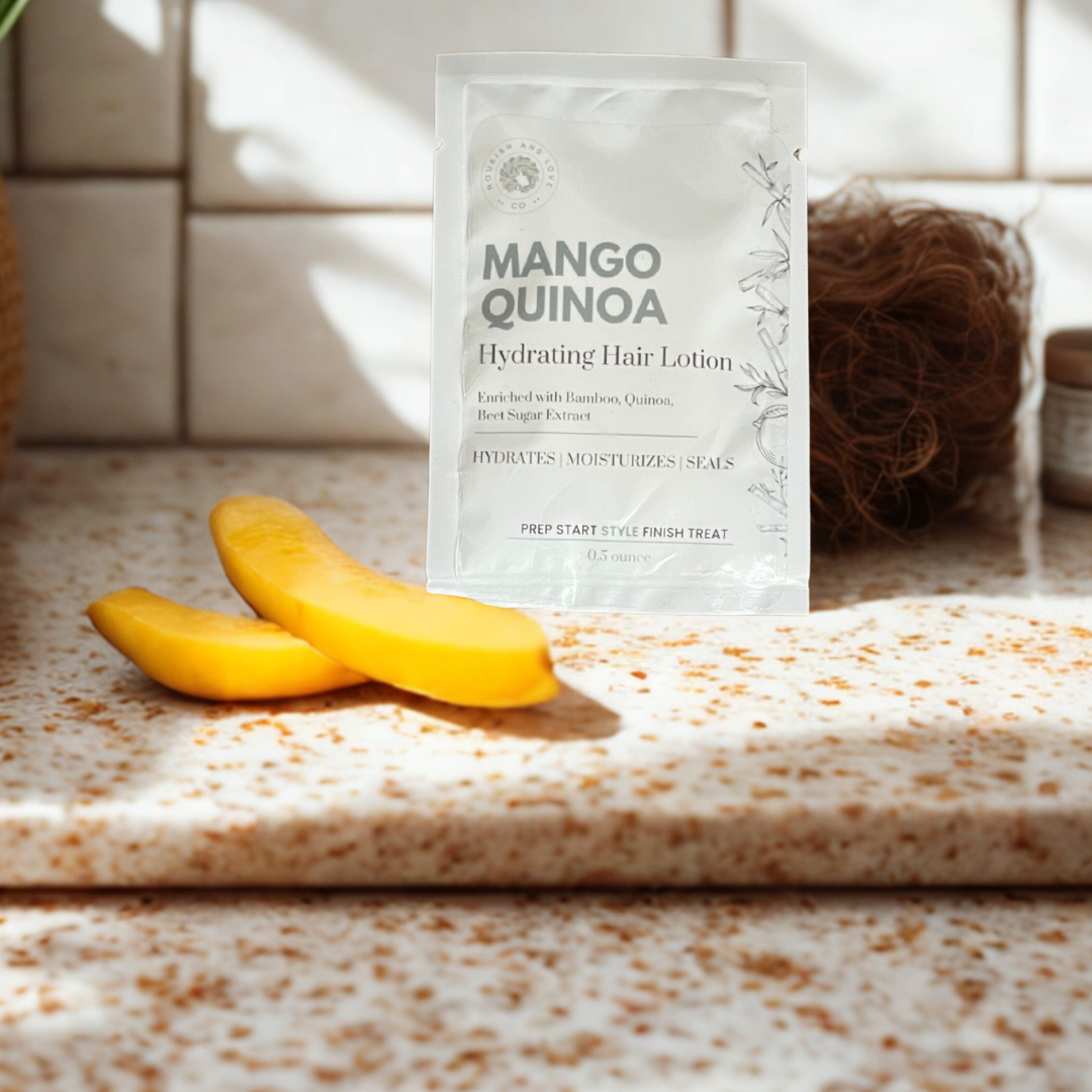 Mango Quinoa Hair Lotion Sample