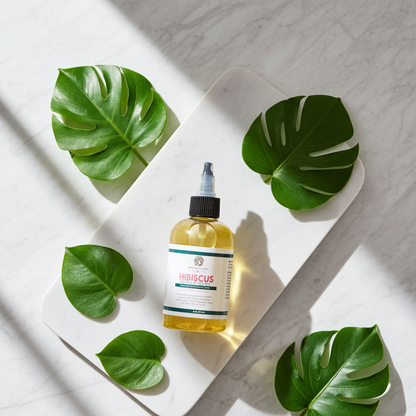 Hibiscus Hair & Scalp Oil | Scalp Circulation & Follicle Nourishment