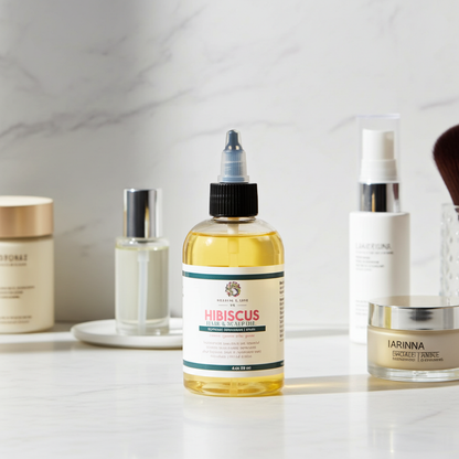 Hibiscus Hair & Scalp Oil | Scalp Circulation & Follicle Nourishment