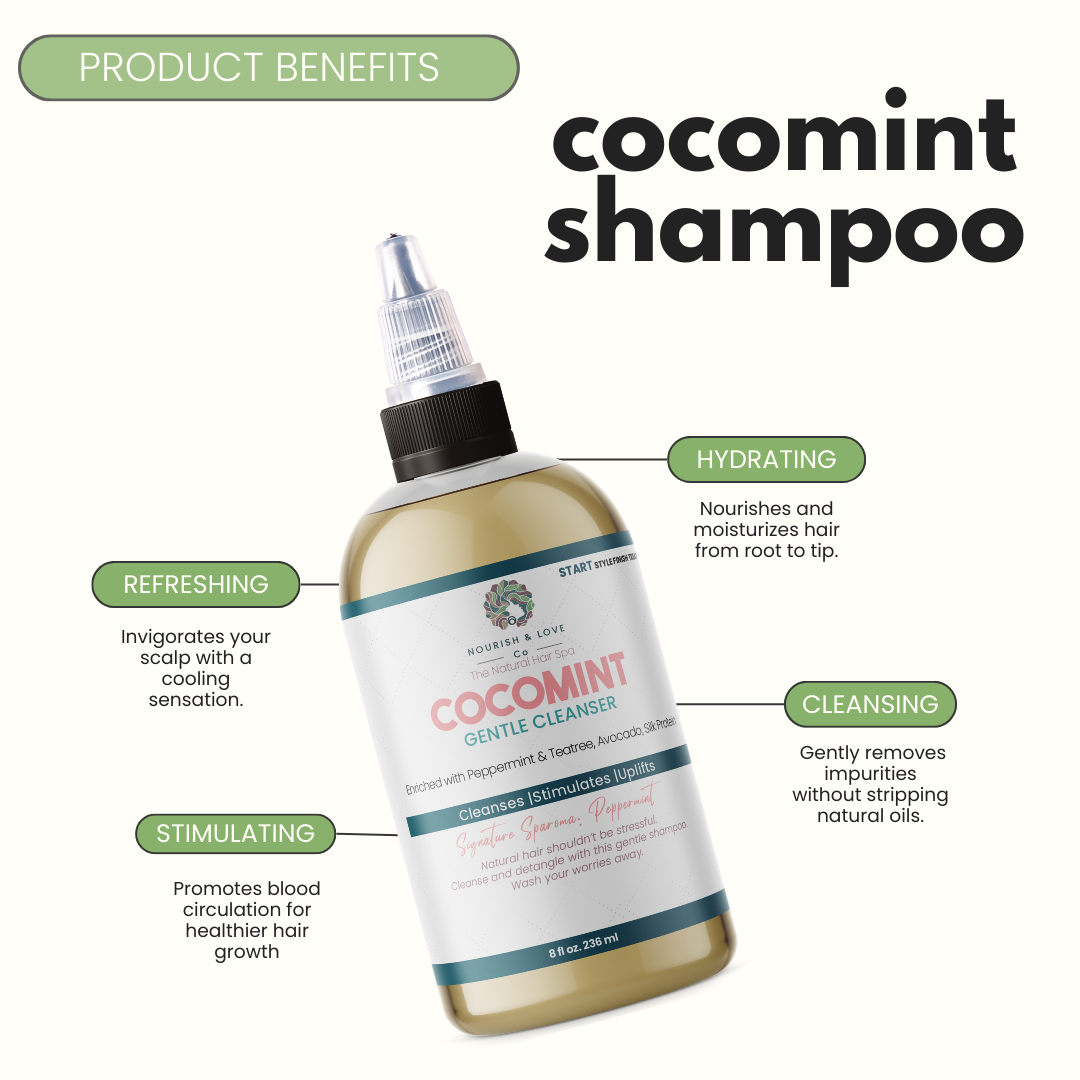 Cocomint Gentle Cleansing Shampoo | Refresh & Cleanse