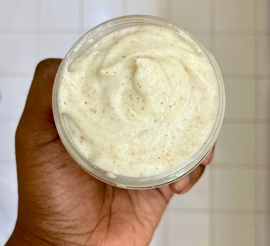 Coconut Lotus Foaming Butter Body Scrub