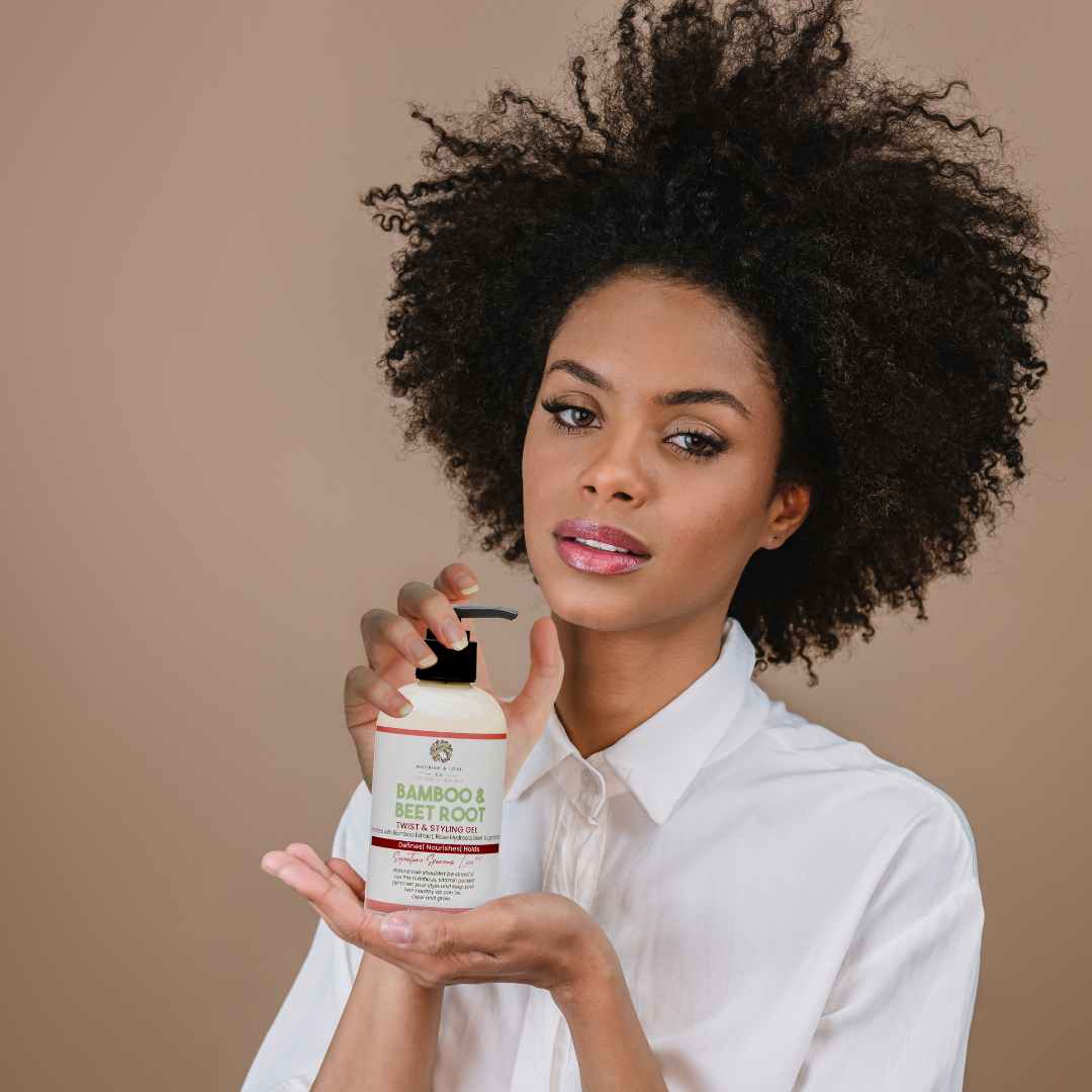 Bamboo and Beet Root Styling Glaze