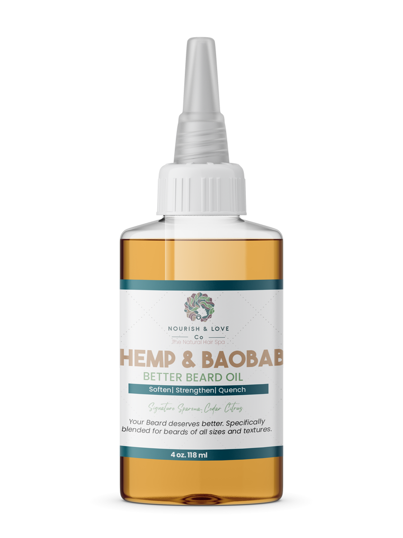 Hemp and Baobab Better Beard Oil