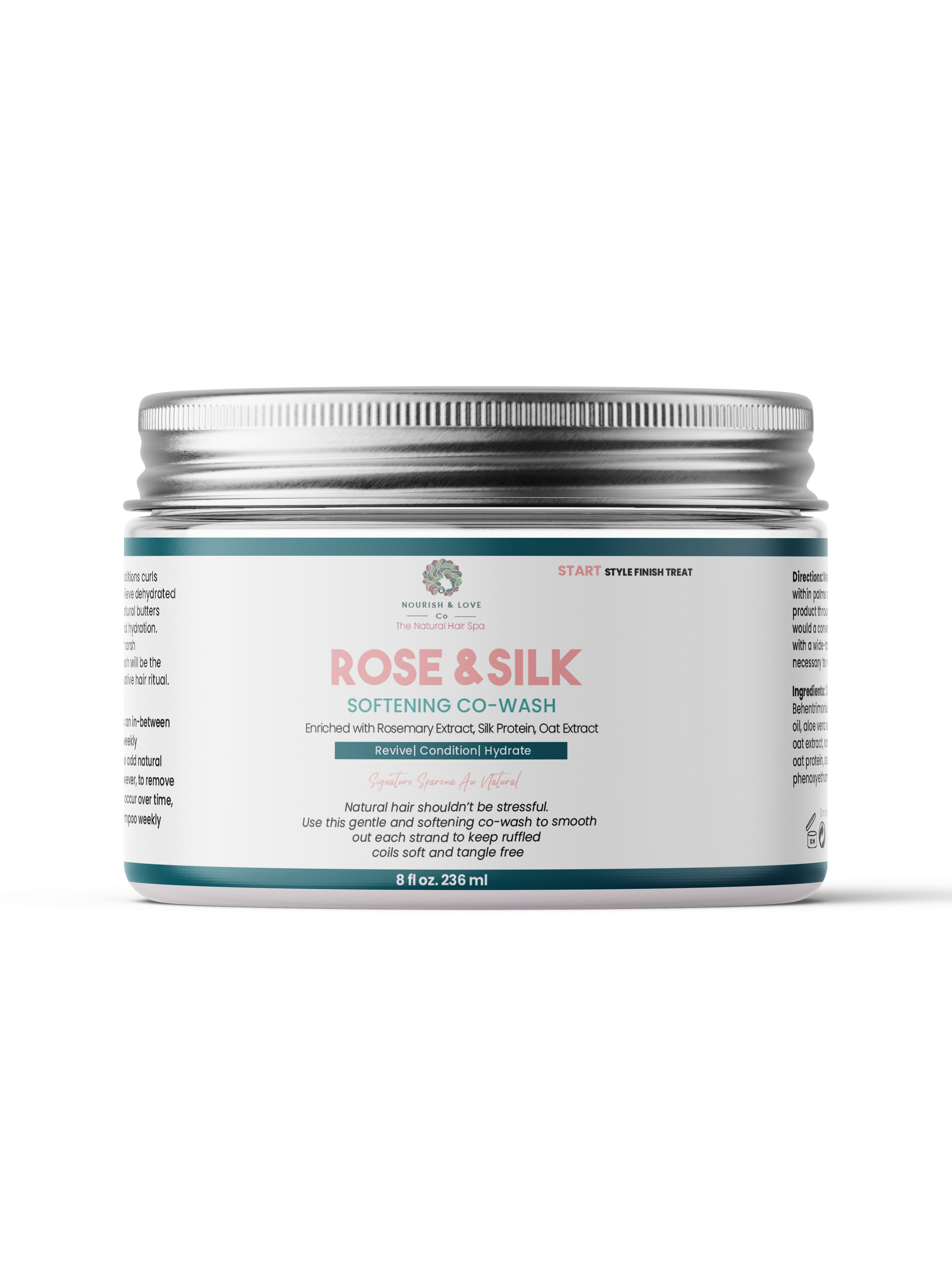 Rose & Silk Softening Co-wash